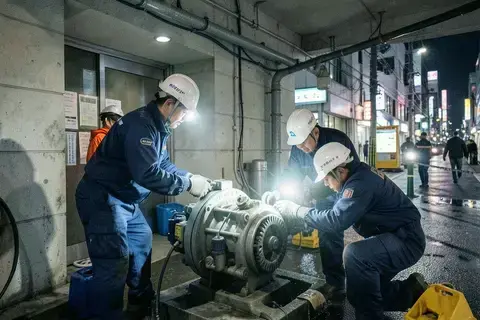 六本木緊急復旧